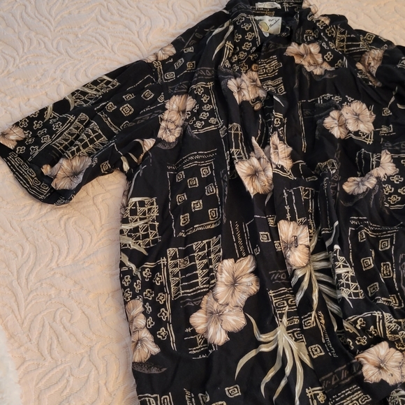 Ron Chereskin Hawaiian Shirt Mens Short Sleeve - Picture 1 of 5
